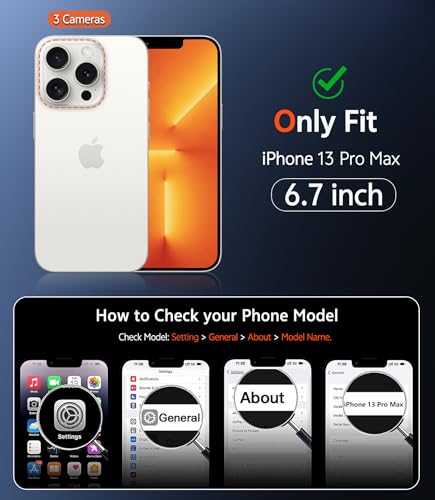 Image of FNTCASE for iPhone 13 Pro-Max Case: Matte Magnetic Phone Cases Compatible with Magsafe Slim Anti Yellowing Military Grade Drop Protection Rugged Protective Translucent Cell Cover (C-Orange)
