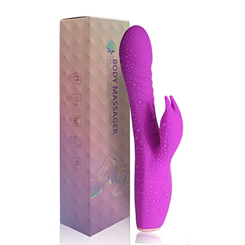 2021 New Comfy Ŝëẍ Tọy Thrụsting Ðịdos Rạbbịt Vibrạtor Clịtọrial Stịmúlation Rechargeable Personal Wireless Waterproof Handheld Sê-x tọys4cọuplẹs for Neck Shoulder Back Body Massage