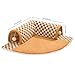 ADPT 2-in-1 Funny Plush Plaid Checkered Cat Tunnel Bed | Fluffy Square-Cat Tunnel | Detachable Cat Cave for Multiple Cats | Cat Tunnel Bed with Fluffy Toy Balls | Winter Pet Plush Bed
