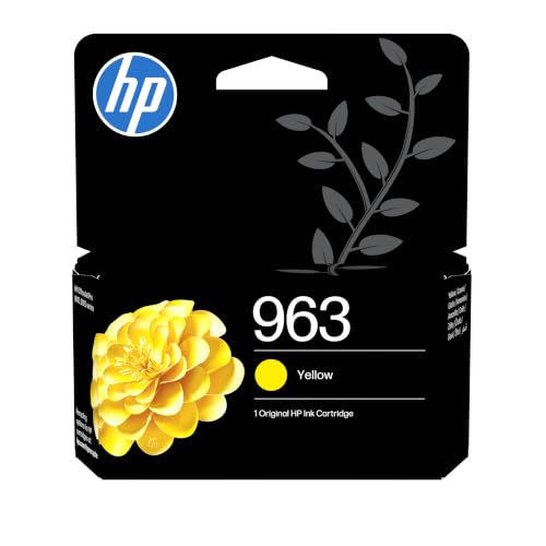 HP 963 Jaune, Cartouche Encre Originale