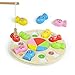 Fajiabao Juguetes de Madera Puzzle Niños 3 4 5 6 Años Magnetico-Juego de Pescar Juegos de Mesa para Niños Montessori Educativos Puzzle Madera Infantiles Regalo Niñas Niños 3 4 5 6 Años