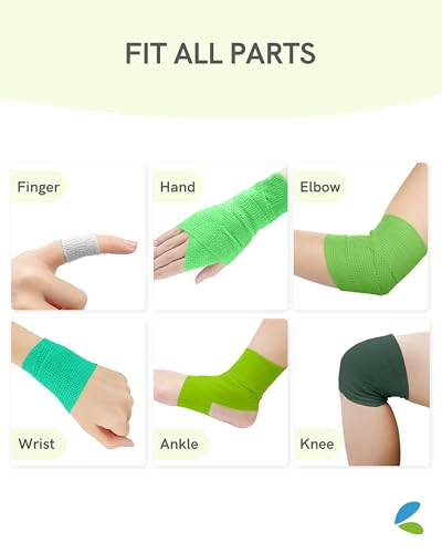 Image of FriCARE Self Adhesive Bandage Wrap, Medical Tape in First Aid Kit