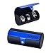 Watch Roll, Travel Watch Case for 3 Watch, Travel Watch Box with Velvet Sections to Prevent Scratching or Impact from Watches (Black)