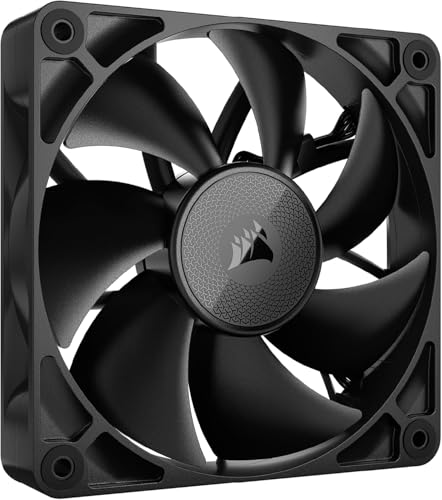 Corsair iCUE LINK RX120 120mm PWM-Lüfter - Magnetisches Kuppellager - Einzelner Lüfter - Schwarz