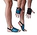 YogaPaws SkinThin Gants de yoga et chaussettes de yoga, Femme, Bleu pacifique, (Size #2) Women's Small / Regular