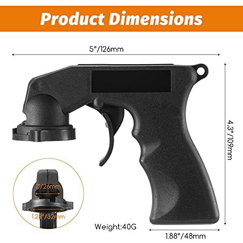 image for Honeydak 3 Pieces Can Spray Handle Instant Aerosol Trigger Handle Spra