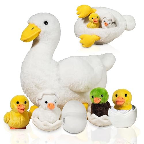 7 in 1 Duck Stuffed Animal, 12
