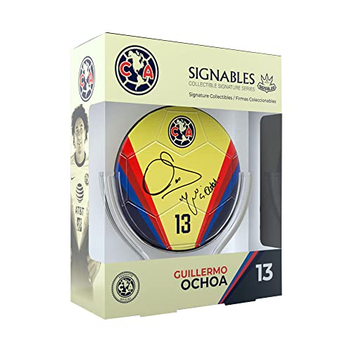 Signables Premium - America Club Guillermo Ochoa - Digitally Autographed Sports Memorabilia - Small Signed Sports Collectible Figurines - Unique Football Figures