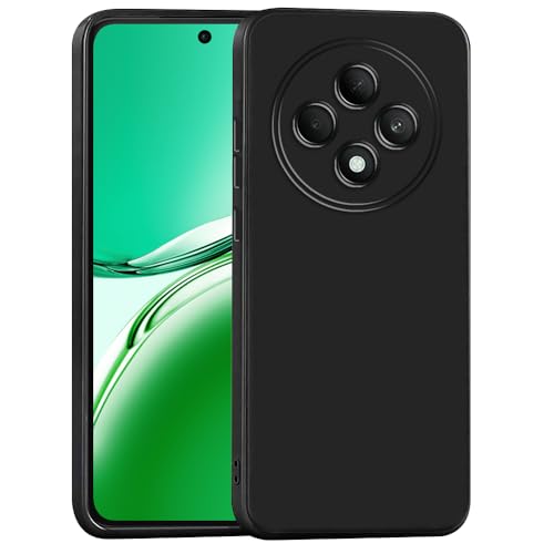 Image of Back Cover for Oppo F27 5G | Full Camera Protection | Premium Liquid Silicon Case | Flexible Bumper Case for Oppo F27 5G (Black)