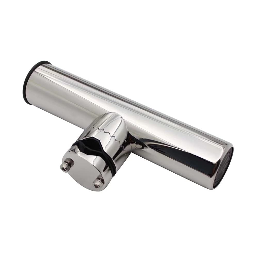 KIFSDLF 1PCS Fishing Boat Rod Pole Holder Stainless Steel 316 Marine Yacht Mirror Polish Hardware Holders For Boats for Boat Yacht