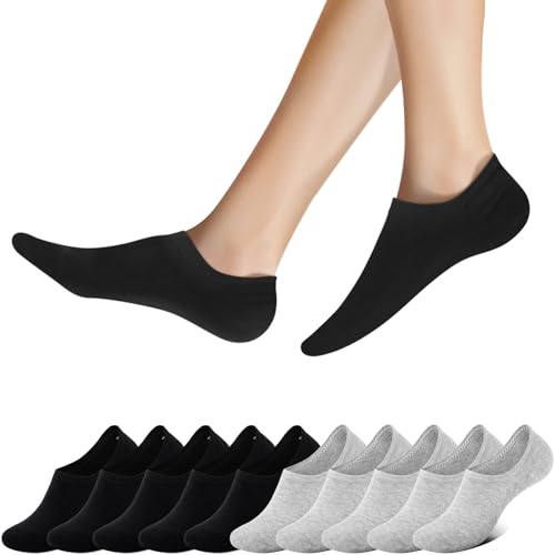 Falechay Sneaker Socken Damen Herren Füßlinge Unsichtbare 10 Paar