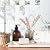 AULIGET 4-Piece Polished White Marble with Gold Peel and Stick Backsplash Wall Tiles, 3" x 12" PVC Faux Stone Stick on Tiles for Backsplash Kitchen, Bathroom, Laundry Room, Camper, Fireplace