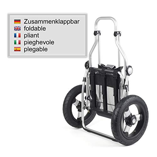 Andersen Shopper Royal Alu klappbar mit Luftreifen Ø 29cm und 62 Liter Tasche Hydro 2.0 mit Kühlfach schwarz – Bild 8