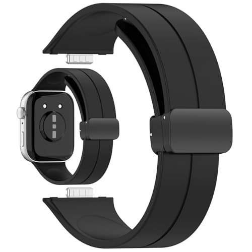 Correa de Silicona para Huawei Watch Fit 3 Negra miniatura 1