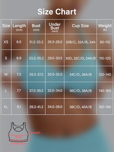 Image of VOYJOY Impact Strappy Bra Sports Bras for Women Basic Workout Gym Yoga Bra