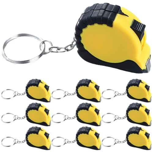 Mini Cinta Métrica Retráctil Mini de Metal Portátil