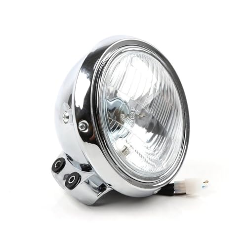 Phare de moto chromé Sportster pour remplacer optique usé