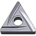 Kyocera TNGG 321RB TN60 Grade Uncoated Cermet, 60 Degree Triangle, Negative Rake Angle, Right-Hand Turning Insert for Continuous in Steel and Stainless Steel (10 pcs)