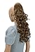 PRETTYSHOP 22" & 140g Hair Piece Pony Tail Extension Long & Voluminous Curled Wavy Heat-Resisting Div. Colours (medium brown #6 H13)