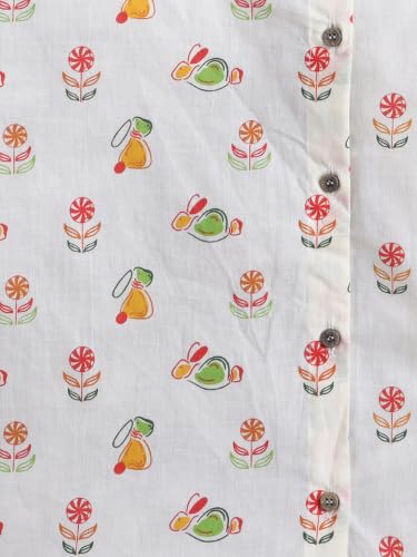 Image of POLKA TOTS Premium Cotton Dhoti Kurta Set for Kids Boys | Traditional Angrakha Style Ethnic Wear for Boys | Kurta Dhoti Set for Kids | Festive & Wedding Clothing Set for Baby
