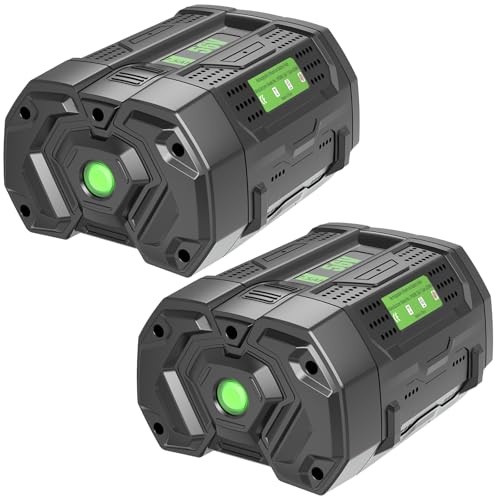 Image of 2Pack 7500mAh 56Volt Lithium ion Battery Replacement for EGO 56V Battery 7.5Ah Compatible with EGO Battery 56V Cordless Tools(Black)