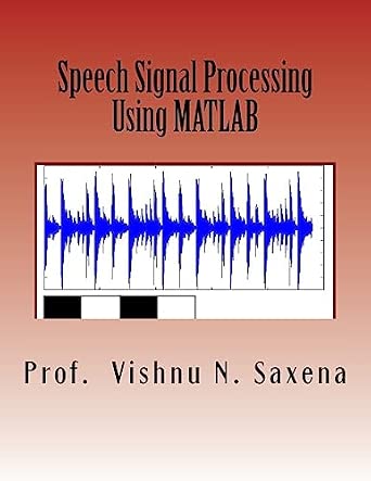 Speech Signal Processing: Using MATLAB book cover