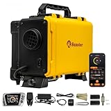 Sunster 12V 8KW Diesel Luftheizung, AC 110-240V Standhezung Diesel mit Innere Kreislauffunktion, Bluetooth APP, LCD Schalter& Adapter, Dieselheizung für Bus RV Wohnmobil Boote LKW Auto