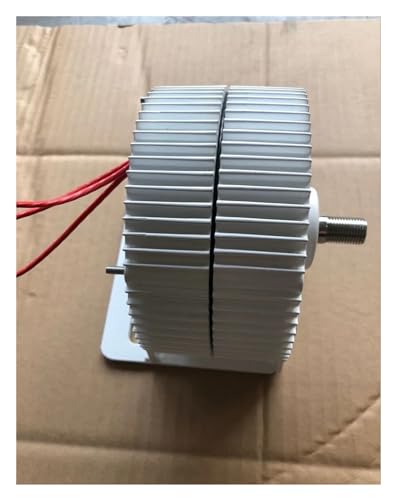 Alternador trifásico de 400W y 12V para solucionar la falta de luz con turbina eólica casera 4