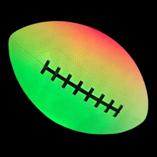 Football Lumineux pour Jouer dans le Noir : Ballon LED Évite la Perte de Nuit