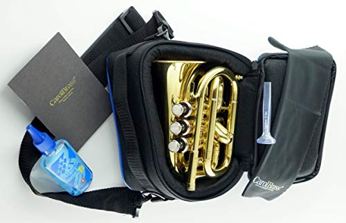 CarolBrass CPT-1000-YSS-Bb-L Mini pocket Bb trumpet - Thumbnail 5