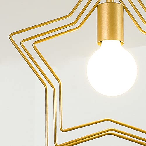 Lampe Éclairage De Vanité E27 Lustre Or Nordic Creative Single Head