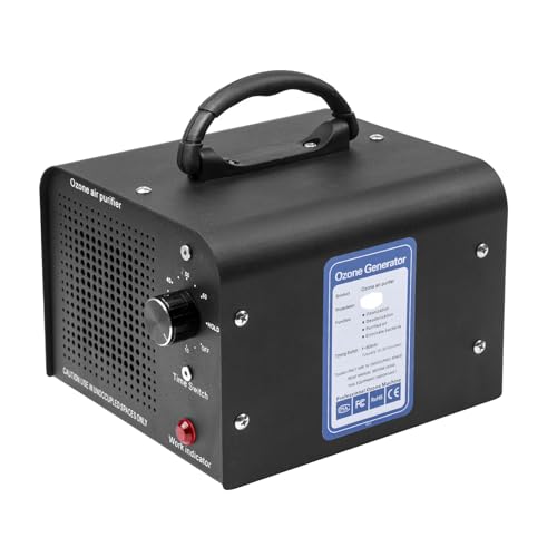 Générateur d'ozone 60000 mg/h, Machines à l'ozone avec affichage pour usage domestique et commercial, voiture, sous-sol, bureaux, fumée et chambre d'animaux domestiques 6 Générateur d'ozone 60000 mg/h, Machines à l'ozone avec affichage pour usage domestique et commercial, voiture, sous-sol, bureaux, fumée et chambre d'animaux domestiques 6