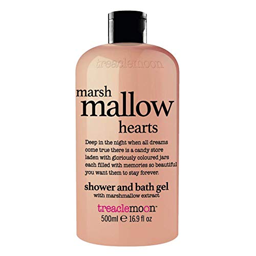 Treaclemoon marsh mallow hearts bath and shower gel 500 ml/UK Version