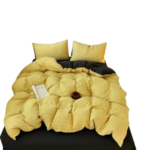 Ensemble de literie vintage à pois pour une chambre cosy et rétro