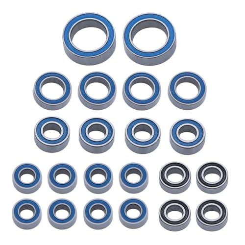 Rodamiento de bolas para TRX4M 1/18 kit de 22 piezas selladas para coche de control remoto