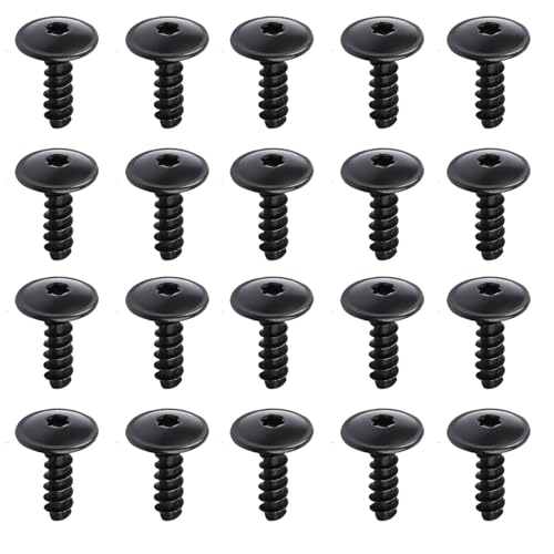 Xiciki 20Pcs Clips de Fixation Voiture, Cache Sous Moteur,Clips Garde Boue Voiture Clips, Pare-Chocs Clips de Fixation de Vis Compatible avec Volkswagen Audi