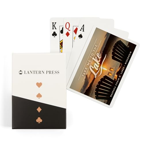 Baraja de cartas Poker Waupaca Wisconsin 52 naipes adultos