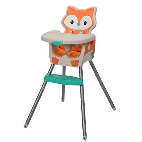 Infantino Grow-with-Me 4-in-1 Convertible High Chair, Orange