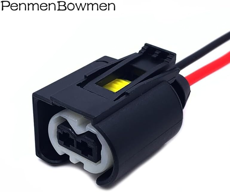 2 Pin Auto Ignition Coil High Voltage Package Plug Waterproof Electronic Connector With Cable 50290937 9441292 For Benz For BMW - (Color: 2Pin White, Package: 20 Pcs)