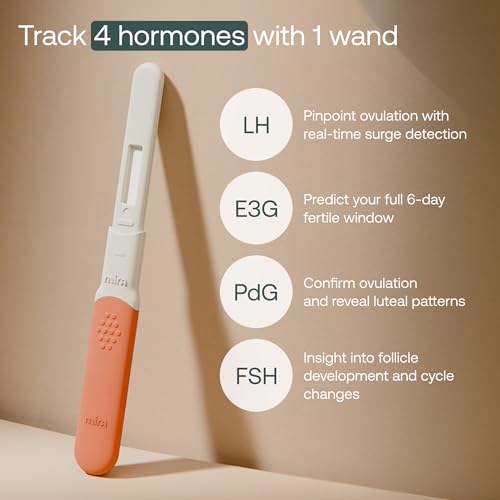Image of Mira Fertility Ultra4 Test Wands for Ovulation Confirmation, 20 Count