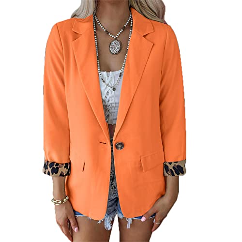 Chickwin Mode Damen Blazer Elegant Langarm...