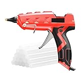 Heißklebepistole Heißklebepistole, 100 W, Hochleistungs-Klebepistolen-Set In Voller Größe Mit 20 Klebestiften For DIY-Kunst- Und Handwerksprojekte, Versiegelung Es ist kompakt und leicht