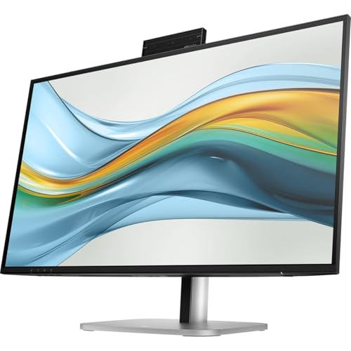 Image of HP 527pm 27 inch Class WQHD LCD Monitor - 16:9 - Sleek Black, Silver - 27 inch Viewable - in-Plane Switching (IPS) Technology - 2560 x 1440-350 Nit - 100 Hz Refresh Rate - Speakers - USB Type-C