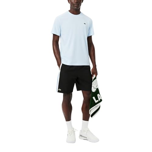 Image of Lacoste Men's Lightweight Colour-Block Stripe Tennis Shorts