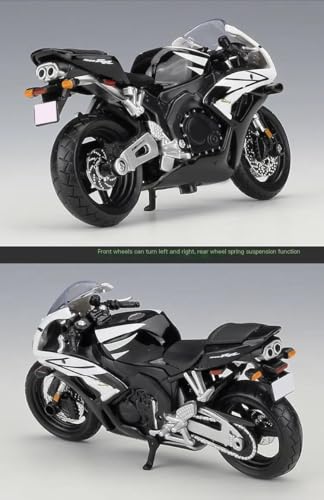 CBR1000rr modèle de moto robuste course sur route 1:18 miniature - 5