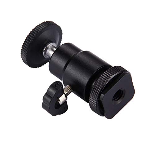 Image of BKN 1pcs Aluminum Alloy Body Multi Purpose Adjustable 360 Degree Swivel Angle Ball 1 /4 inch Mini Tripod Ball Head Kit Shoe Mount Adapter Holder for All DSLR Camera Accessories | Canon Go Pro, Accessories