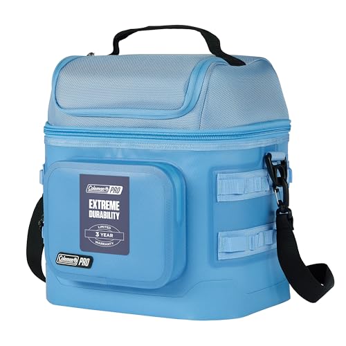 Coleman Pro 24-Can Soft Cooler, Insulated, 35 Hours Cold, Padded Strap - image 1