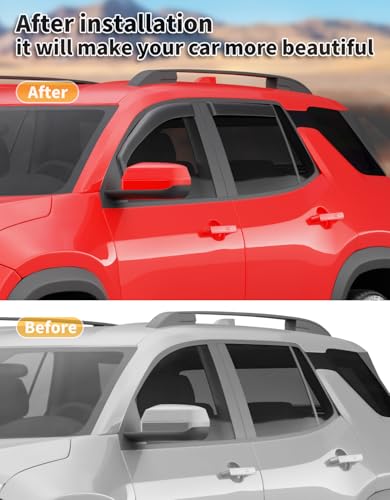 Image of Window Visors Rain Guards for Chevy(Chevrolet) Equinox 2025 2026
