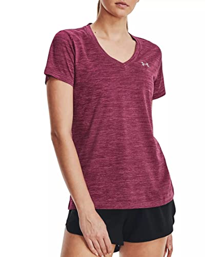 Image of Under Armour Womens Tech V-Neck Twist Short-Sleeve T-Shirt