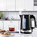 Deik Electric Kettle BPA Free, Fast Boiling Tea Kettle, Cordless Water Kettle 1.7L 1500W